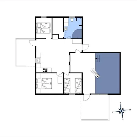 度假居 310-harboore-horizonvej-3 *